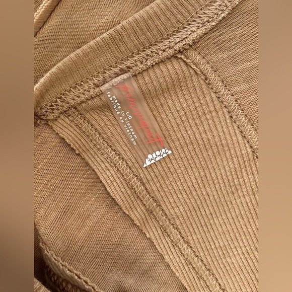 NWOT FP Movement by Free People My Time Tee - Camel - Picture 6 of 7